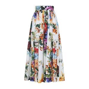 DOLCE & GABBANA Women's Floral Print Maxi Skirt Women MULTICOLOUR Skirts